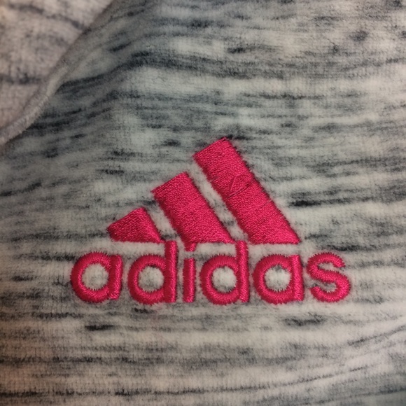 Girls Adidas Zip Up Jacket - Picture 6 of 6